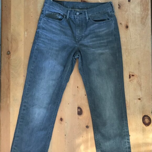 Levi’s 514 Men’s Straight Fit Jeans – Grey – Size 32x30 - Picture 1 of 6